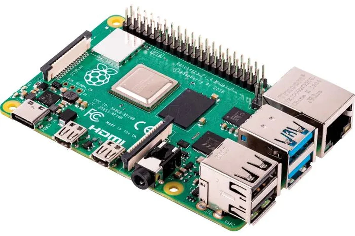 Мікро ПК Raspberry Pi 4, Model B, 2GB